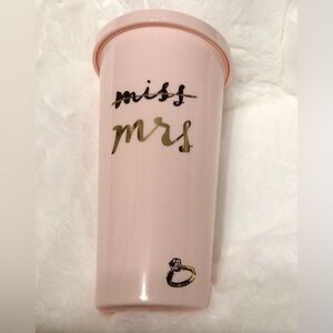Kate Spade Miss to Mrs. Tumbler